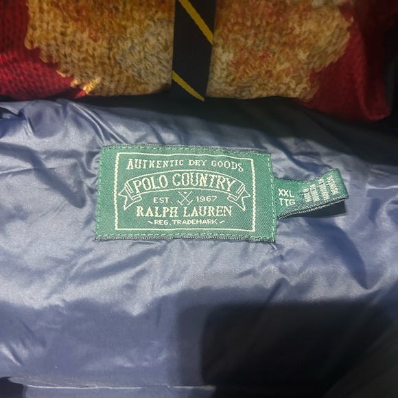Polo Ralph Lauren Country USA Flag Patchwork Down Jacket Coat Size 2XL $398 - Picture 5 of 9